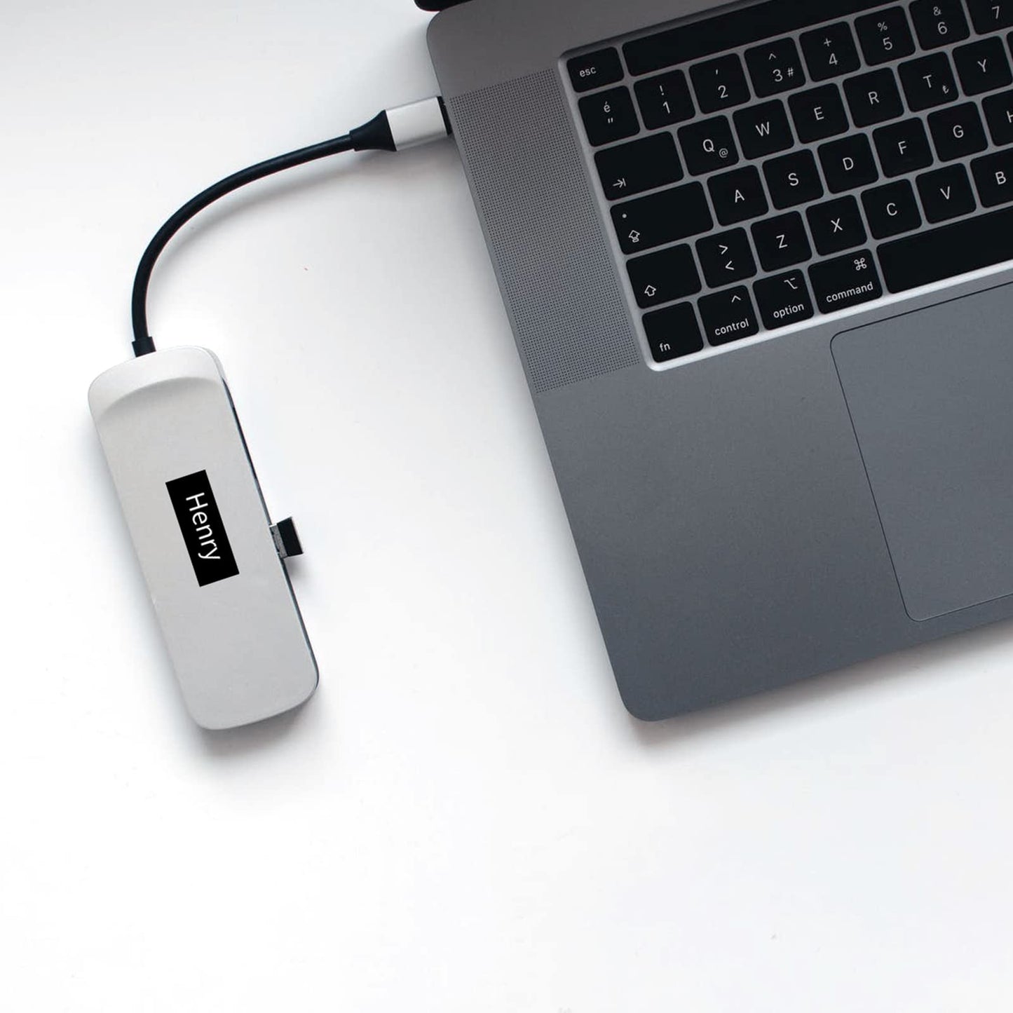 Oozmas Compatible Label Tape Replacement for Dymo D1 Tape 45021 12mm x 7m White on Black, Compatible with Dymo LabelManager 160 210D 360D 420P 450D, 3-Pack