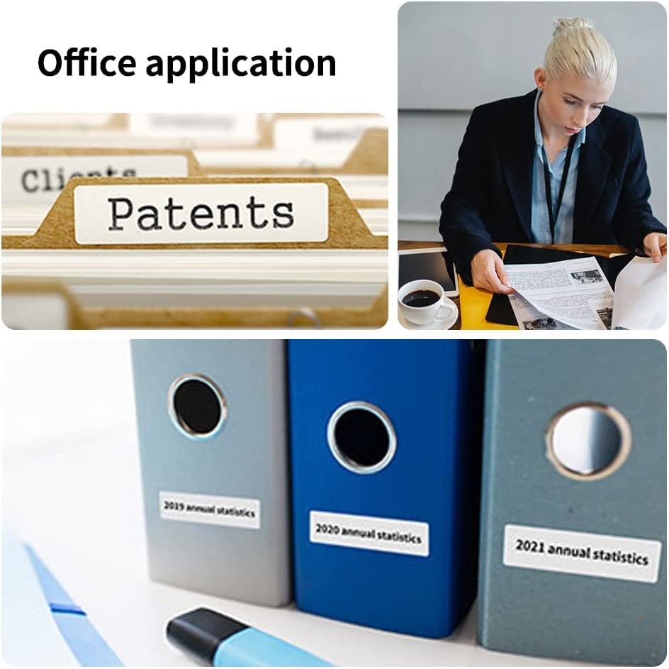 Oozmas 3x Ruban Cassette compatible pour Brother TZe-211 TZe211 6mm Ptouch 1000 Ruban, Compatible avec Étiqueteuse Brother Ptouch PT-H105 H107B H100LB E100 H110 D210, Noir sur Blanc