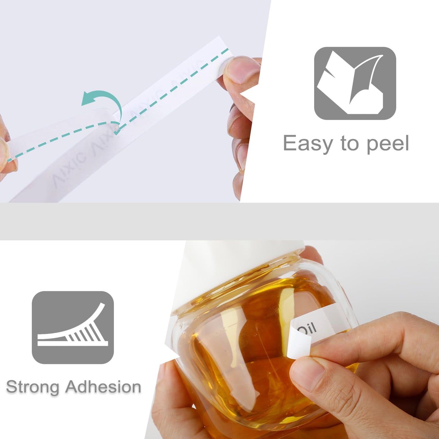 M-K231 MK231 Replacement for Brother P-Touch Label Tape M Tape 12mm 0.47 Inch M-k231s Ptouch 12 mm Tape for PTM95, PT70, PT80, PT-90, Black on White Label Tape, 1/2 Inch, 2 Pack