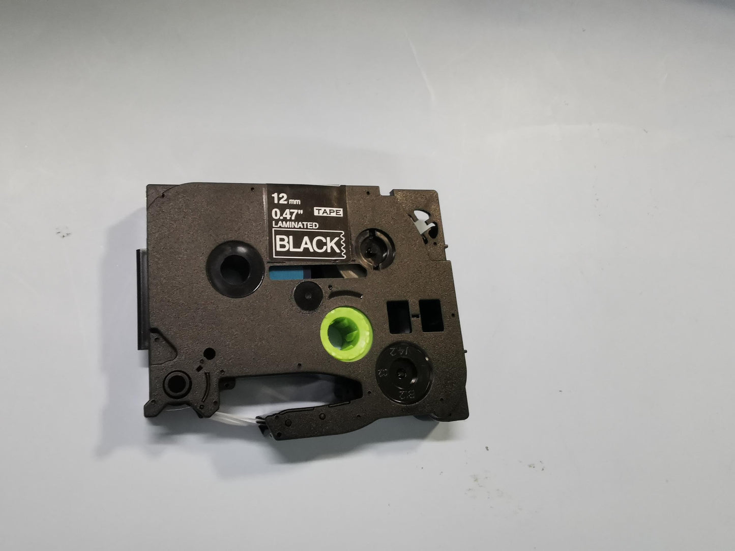 Oozmas Bänder Kompatibel mit Brother Ptouch Schriftband 12mm TZ Tape TZe-335 Weiß auf Schwarz, Etikettenband Kompatibel mit Brother P-touch CUBE Plus H107B H105 H110 P300BT D400 E100, 3er-Pack