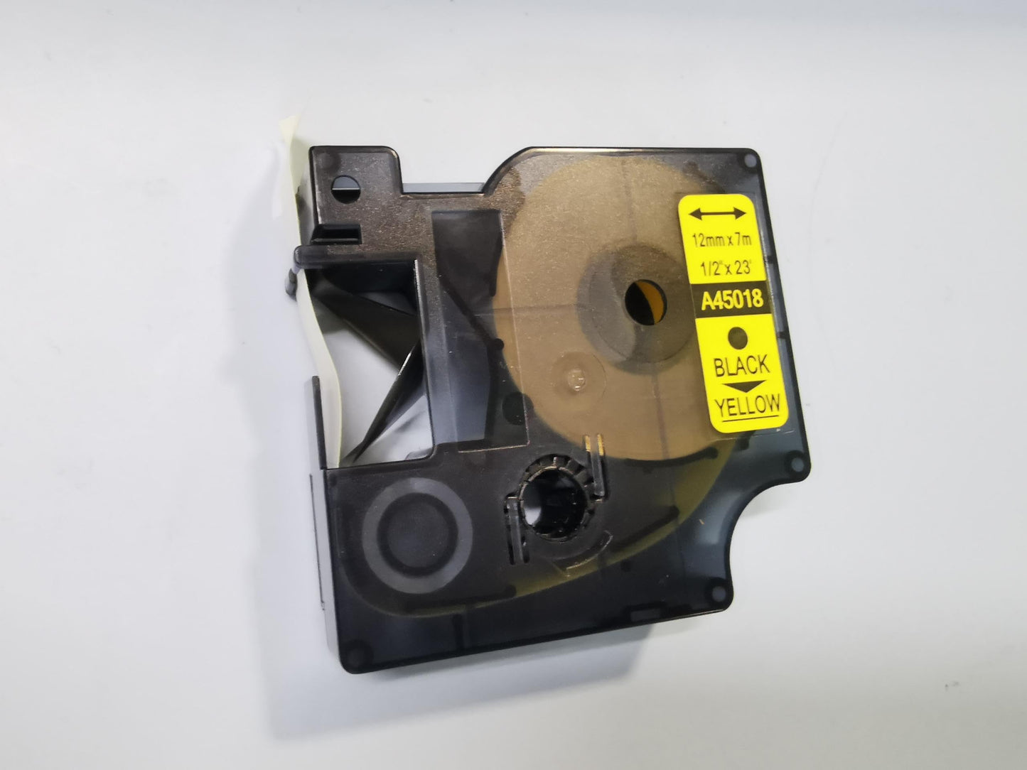 5x Nastri per Etichette Oozmas Compatibile con DYMO D1 45018 A45018 Nero su Giallo Compatibile con Dymo LabelManager LM 160 210D 260P 360D 420P 500TS